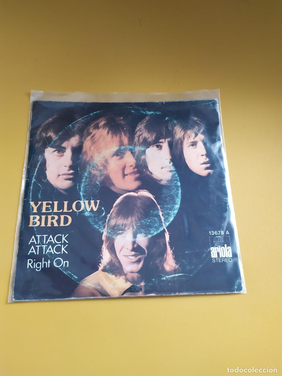 Discos de vinilo: Yellow Bird - Attack attack / Right on 1975 - Foto 2