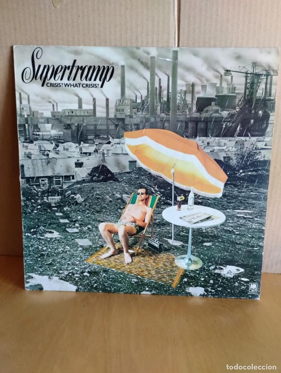 Discos de vinilo: SUPERTRAMP --- CRISIS?WHAT CRISIS? - Foto 1