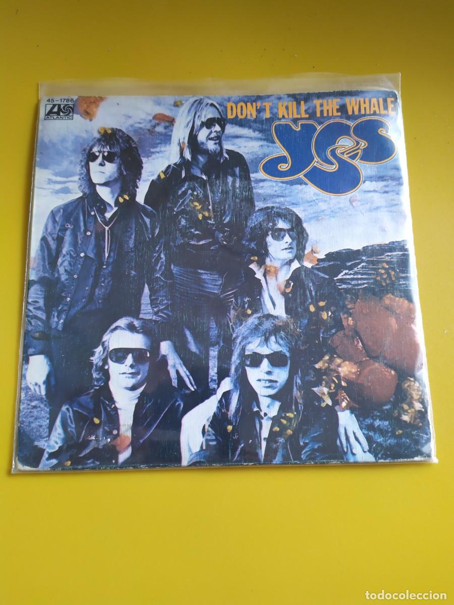 Discos de vinilo: Yes - Dont kill the whale / Abilene 1978 - Foto 1