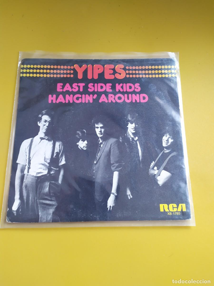 Vinyl-Schallplatten: Yipes! - East side kids / Hangin around 1979