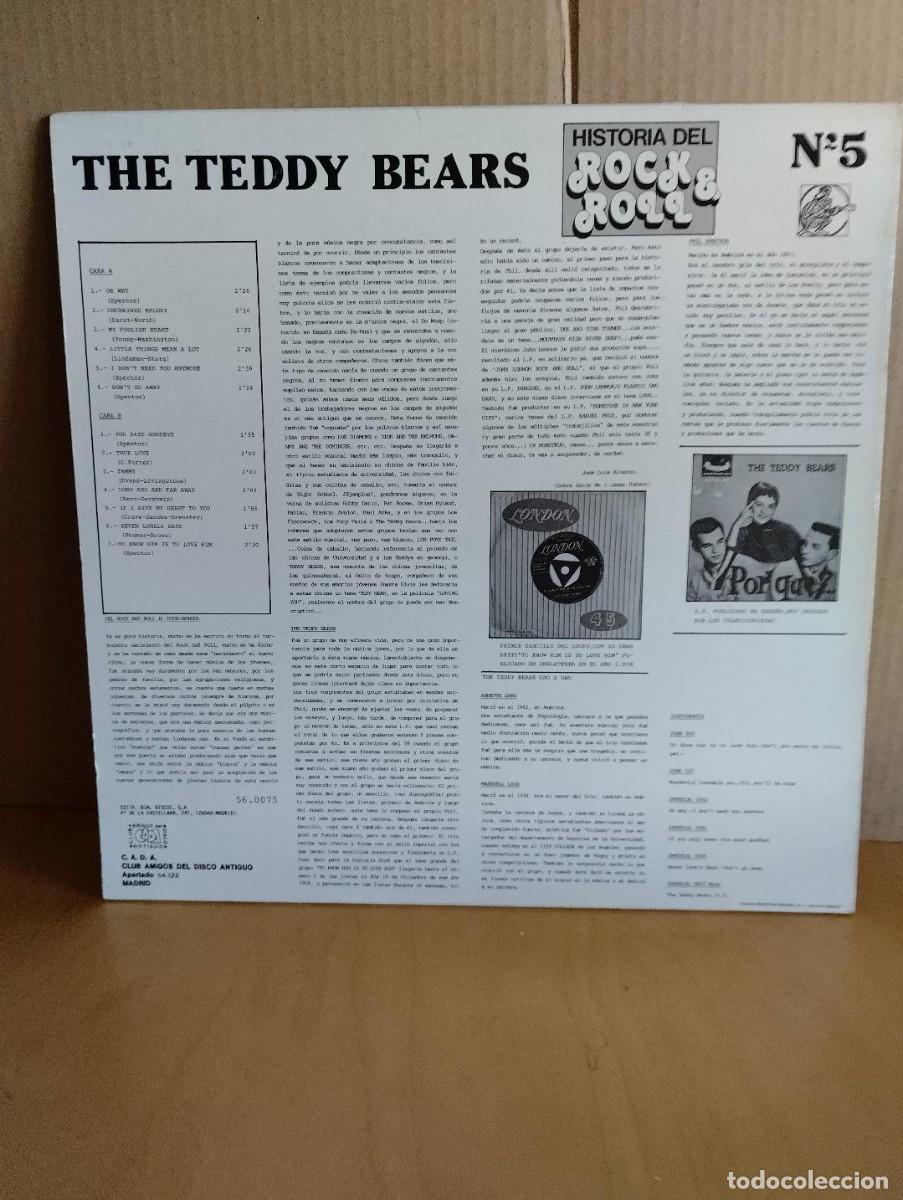 Discos de vinilo: THE TEDDY BEARS ---- OH WHY - Foto 2