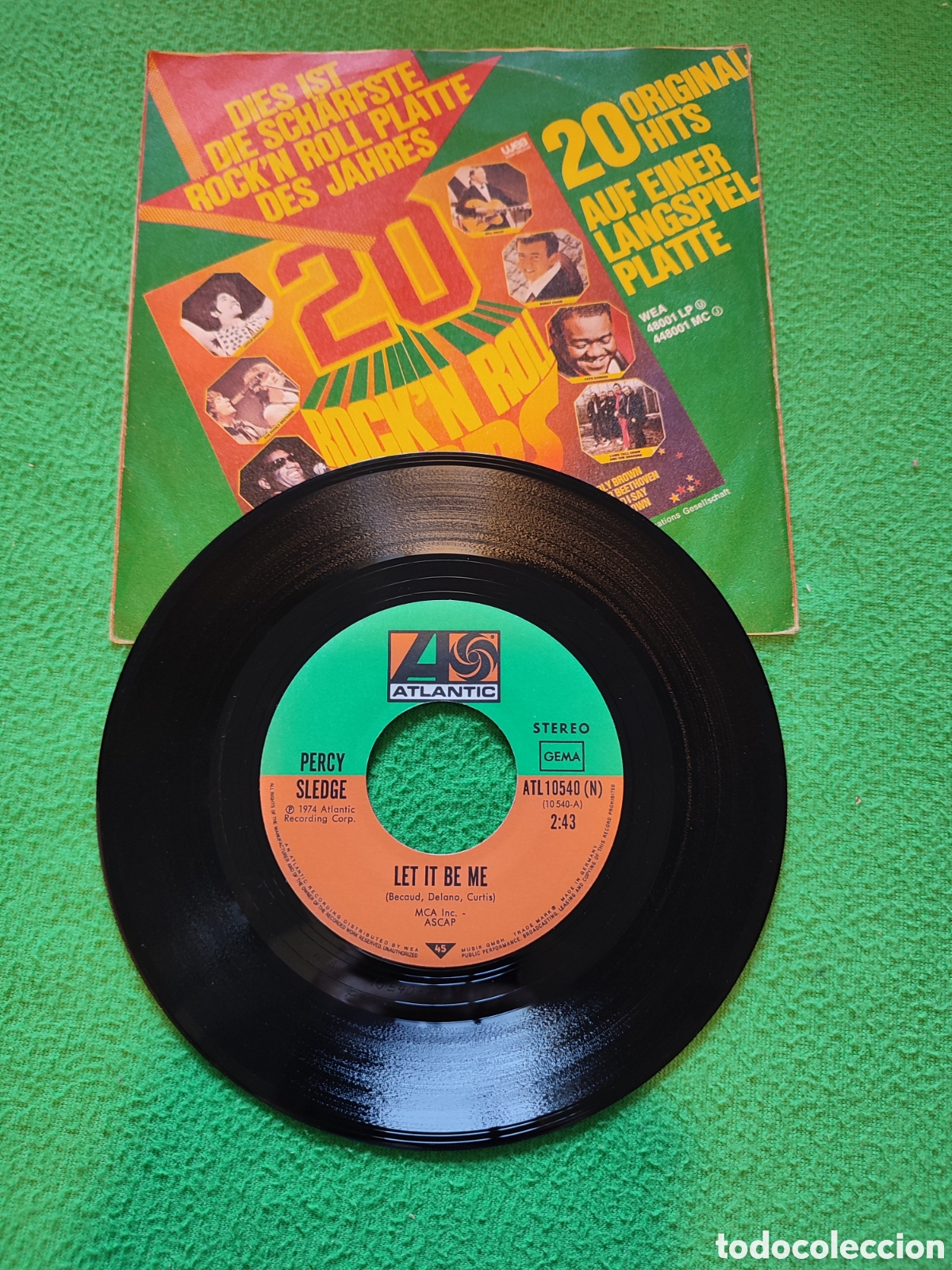 Discos de vinilo: Percy Sledge - Let It be me - Foto 2