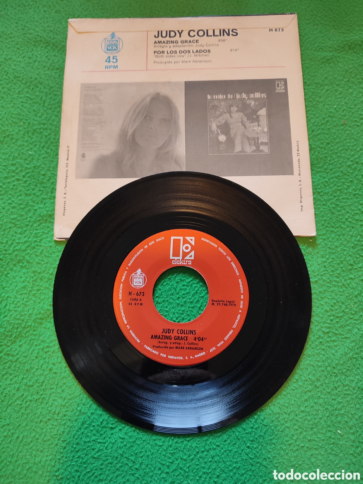Discos de vinilo: Judy Collins - Amazing Grace - Foto 2