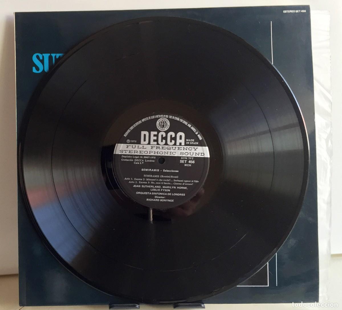 Discos de vinilo: Sutherland - Horne -Duos de Semiramis - LP - Foto 3