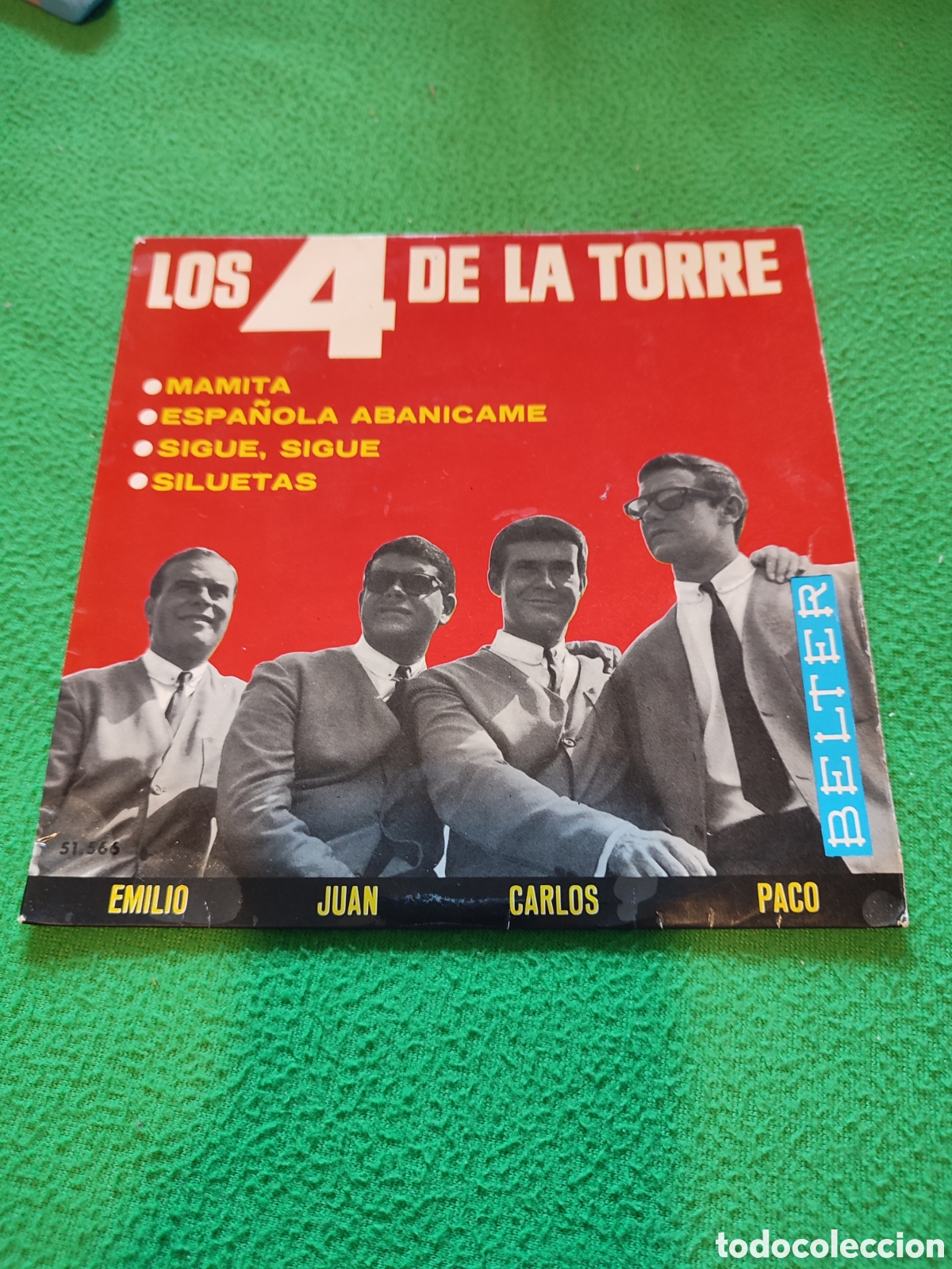 Discos de vinilo: Los 4 de la Torre - Mamita+ 3 - Foto 1