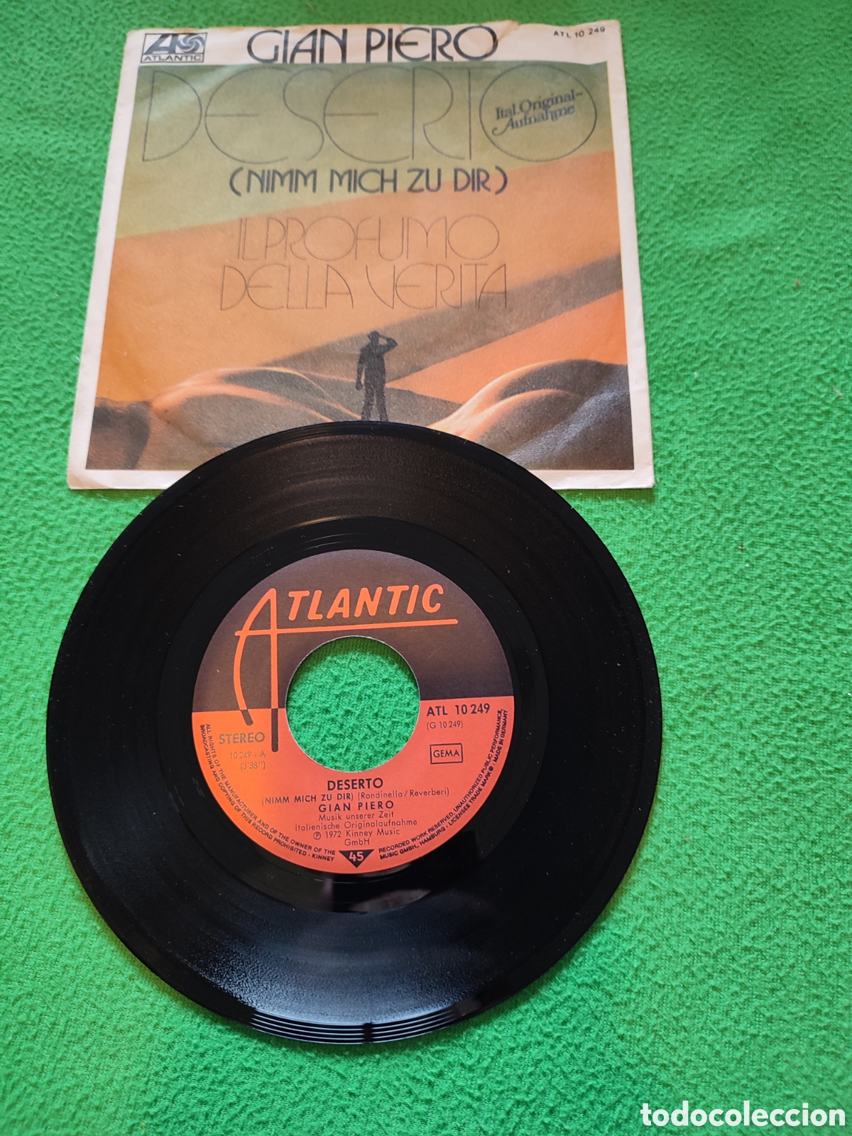 Discos de vinilo: Gian Piero - Deserto - Foto 2