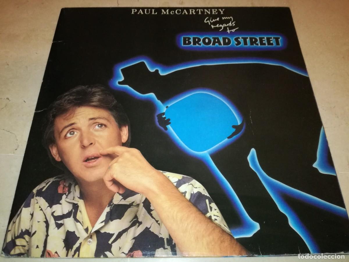 Discos de vinilo: PAUL McCARTNEY-GIVE MY REGARDS TO BROAD STREET-GATEFOLD-CONTIENE ENCARTE-ORIGINAL ESPA&Ntilde;OL 1984