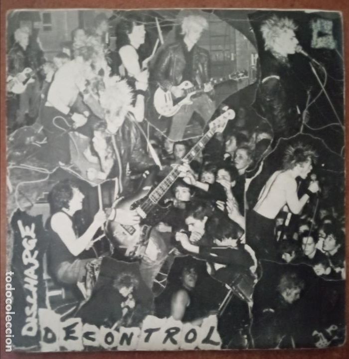 Discos de vinilo: Discharge- Descontrol +2- Single Clay 1980 UK - Foto 1