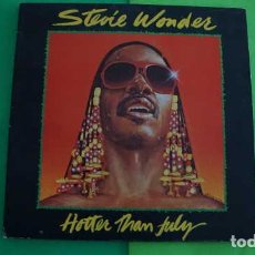 Discos de vinilo: LP, HOTTER THAN JULY, STEVIE WONDER, MOTOWN I.202416, AÑO 1980.