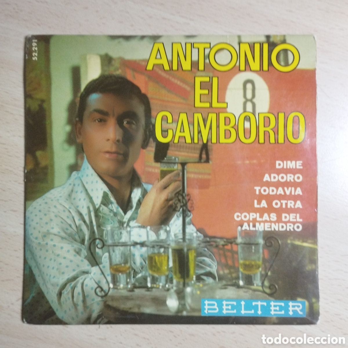 Discos de vinilo: EP 7&rdquo; Antonio el Camborio 1969 Dime + 4 - Foto 1