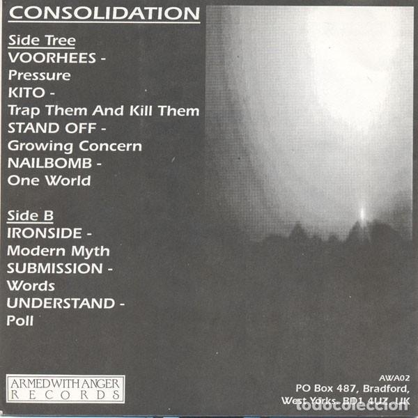 Discos de vinilo: Various &ndash; Consolidation (UK Hardcore Compilation 7&rdquo;) - Foto 2