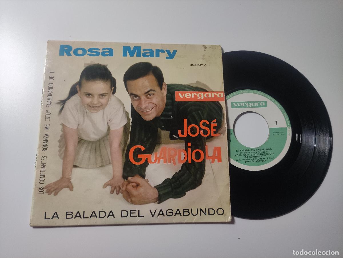 Discos de vinilo: JOSE GUARDIOLA rosa mari - Foto 1