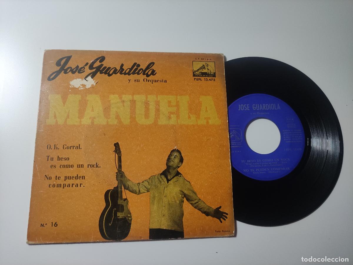 Discos de vinilo: JOSE GUARDIOLA manuela - Foto 1