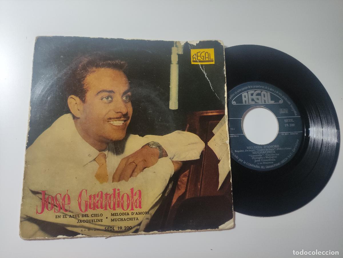 Discos de vinilo: JOSE GUARDIOLA el azul del cielo, melodia del amor, ect.. - Foto 1