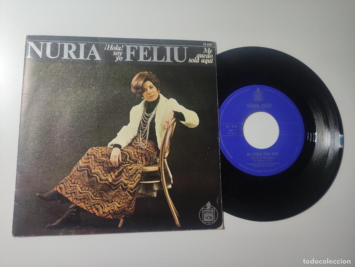 Discos de vinilo: NURIA FELIU hola soy yo - Foto 1