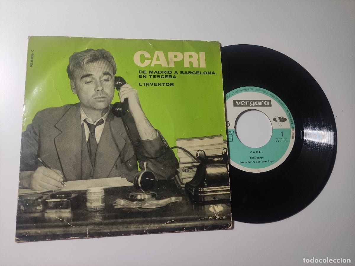 Discos de vinilo: CAPRI de madrid a barcelona en tercera - Foto 1