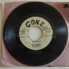 Discos de vinilo: DICK WATSON & THE CRESCENTS. GROOVY/ BE ON THE LOOKOUT FOR THE WOMAN. GONE, USA 1963 SINGLE