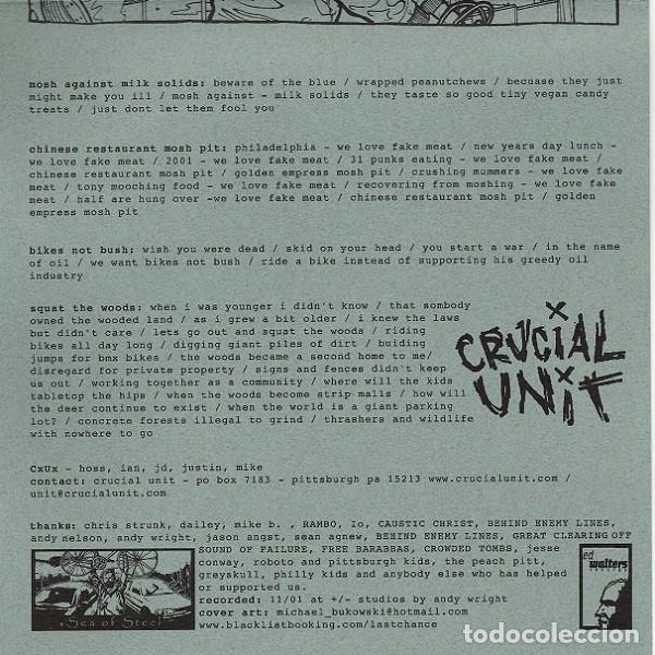 Discos de vinilo: Rambo / Crucial Unit - Foto 4
