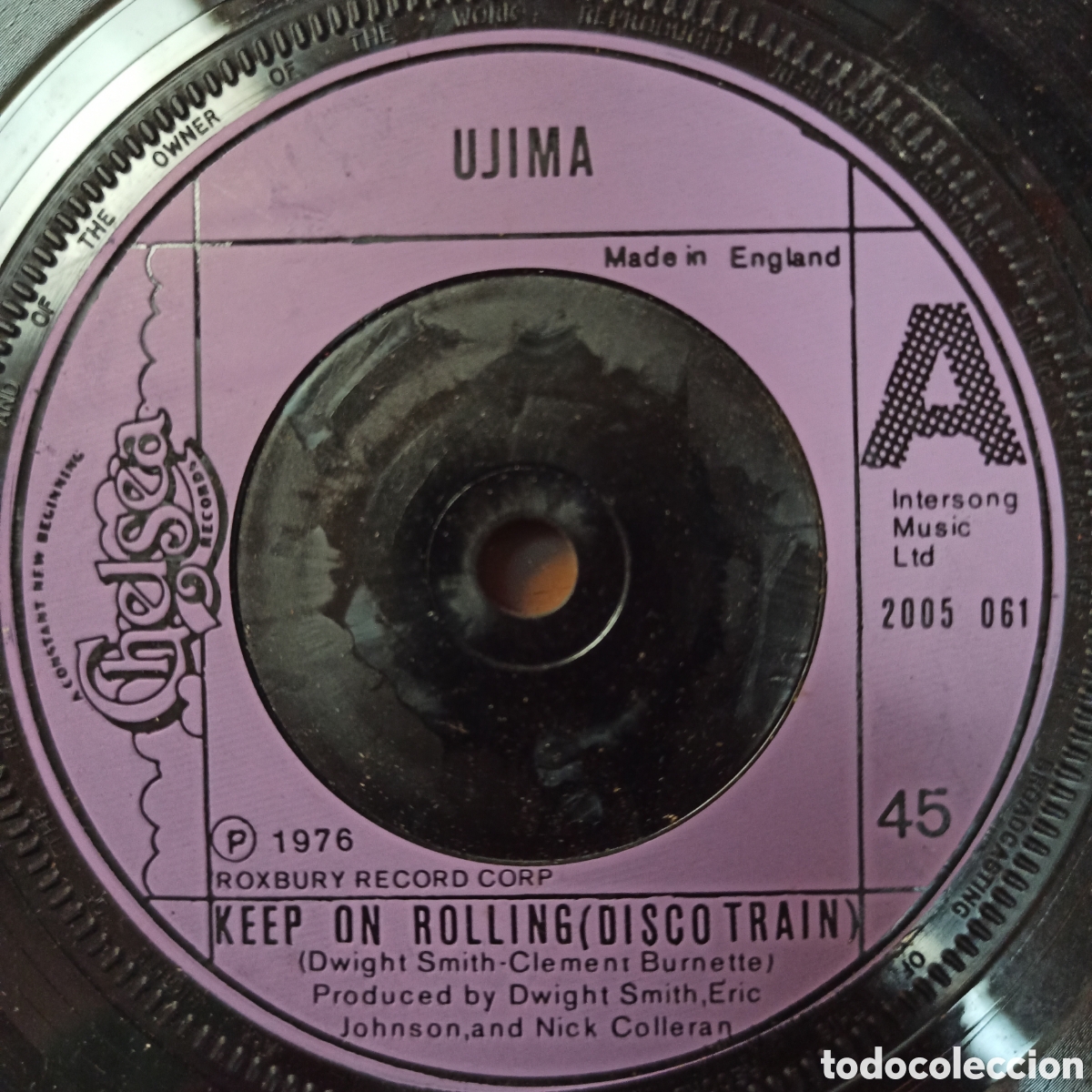 Discos de vinilo: Ujima &ndash; Keep On Rolling (Disco Train) / Still Hooked On You - Foto 1