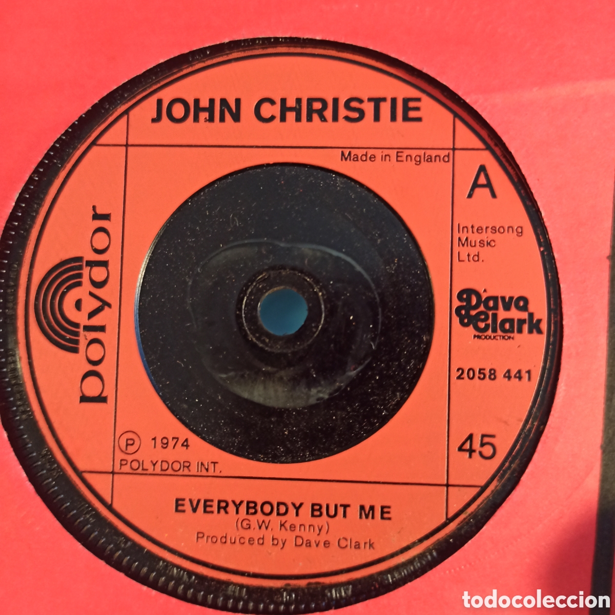 Discos de vinilo: John Christie &ndash; Everybody But Me - Foto 1