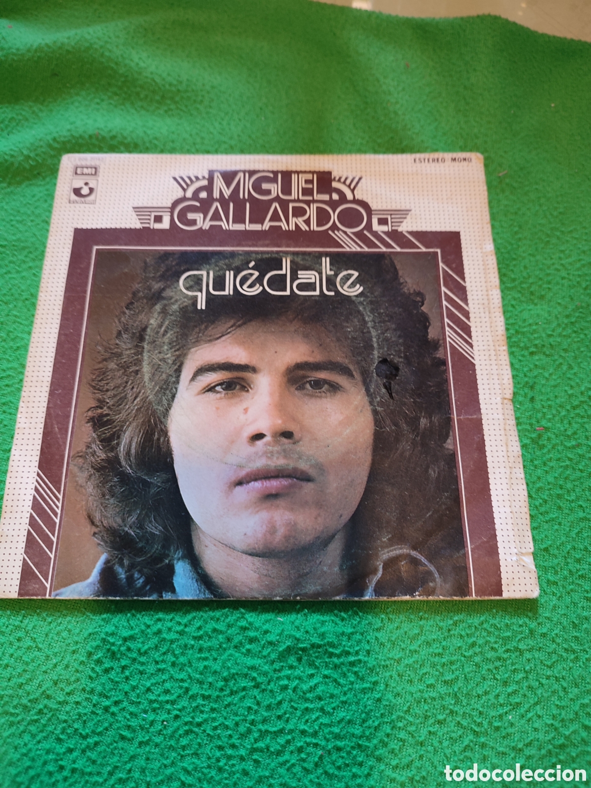 Discos de vinilo: Miguel Gallardo - Qu&eacute;date - Foto 1