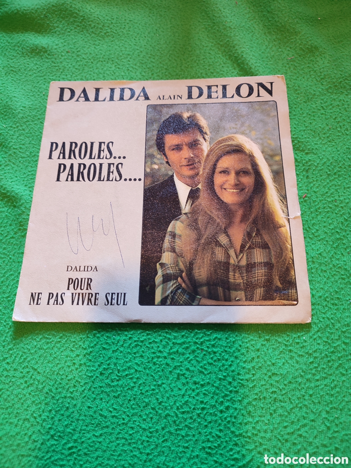 Discos de vinilo: Dalida Alain Delon -Parole .. Paroles.. - Foto 1