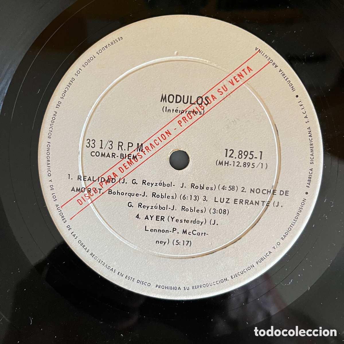 Discos de vinilo: Modulos - Realidad - Foto 3