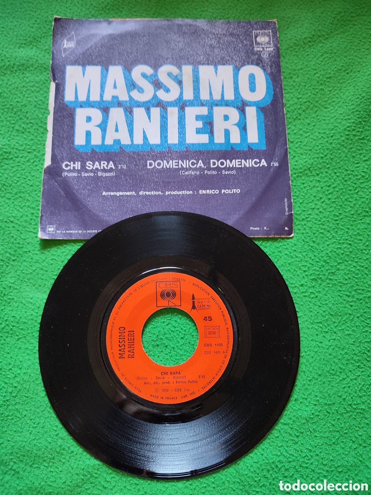 Discos de vinilo: Massimo Ranieri - Chi sara - Foto 2