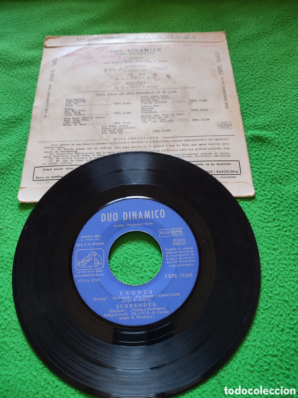 Discos de vinilo: D&uacute;o Din&aacute;mico - Exodus+ 3 - Foto 2