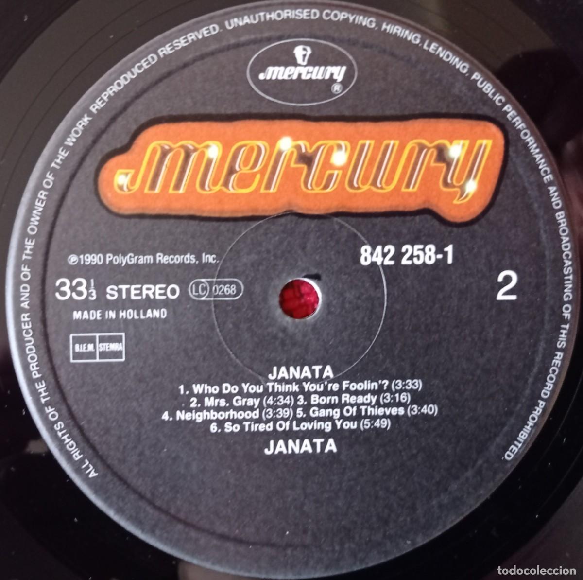 Discos de vinilo: JANATA *** VINILO LP ORIGINAL 1990 HOLANDA - Foto 4
