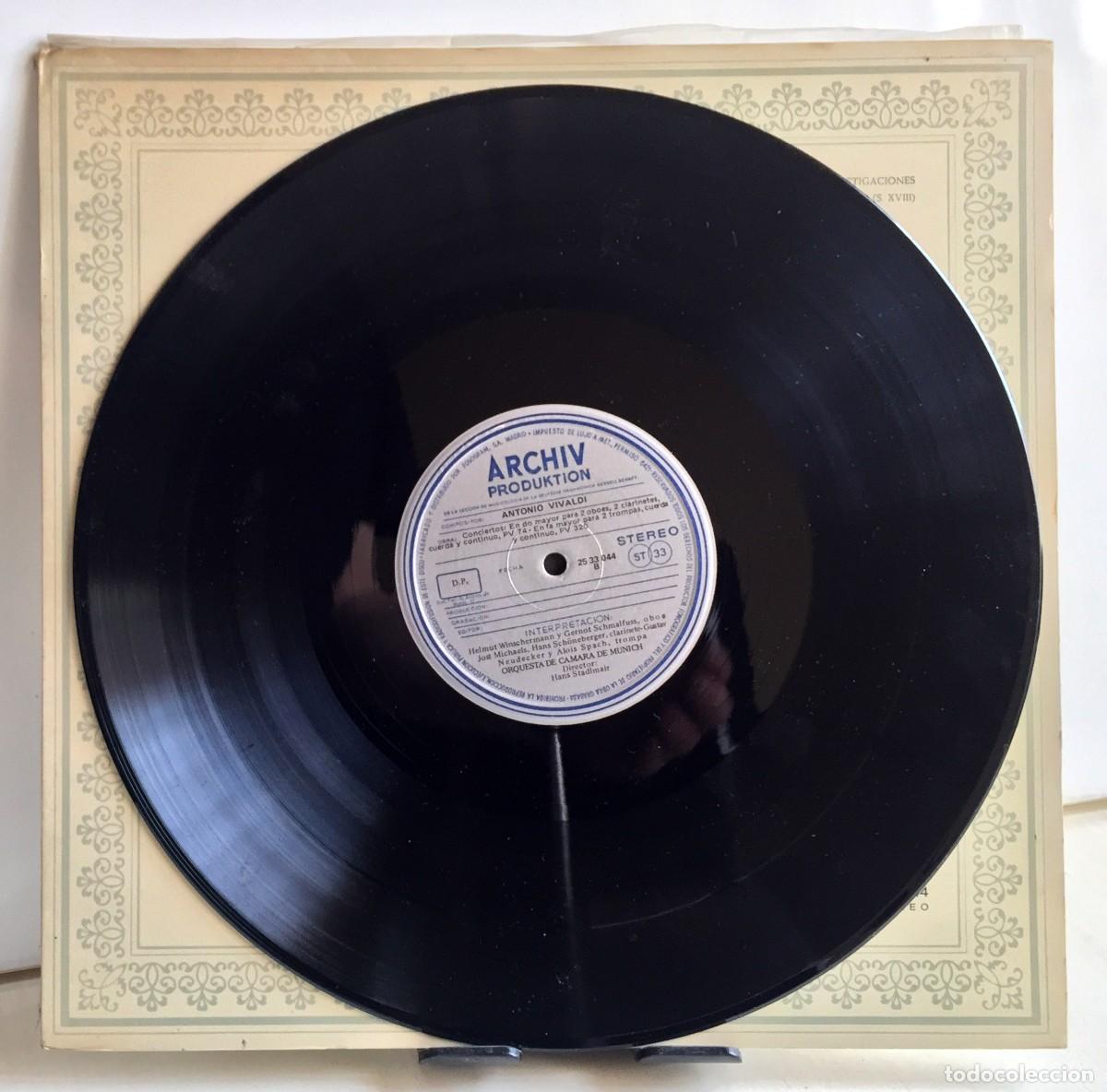 Discos de vinilo: Vivaldi - Conciertos para Instrumentos de Viento - LP - Foto 5