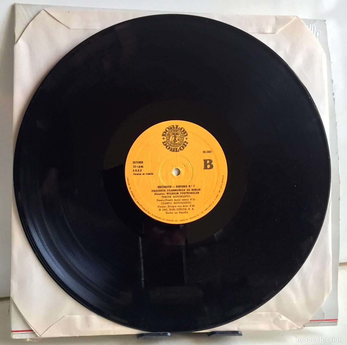Discos de vinilo: Beethoven - Sinfon&iacute;a 7 - LP - Foto 4