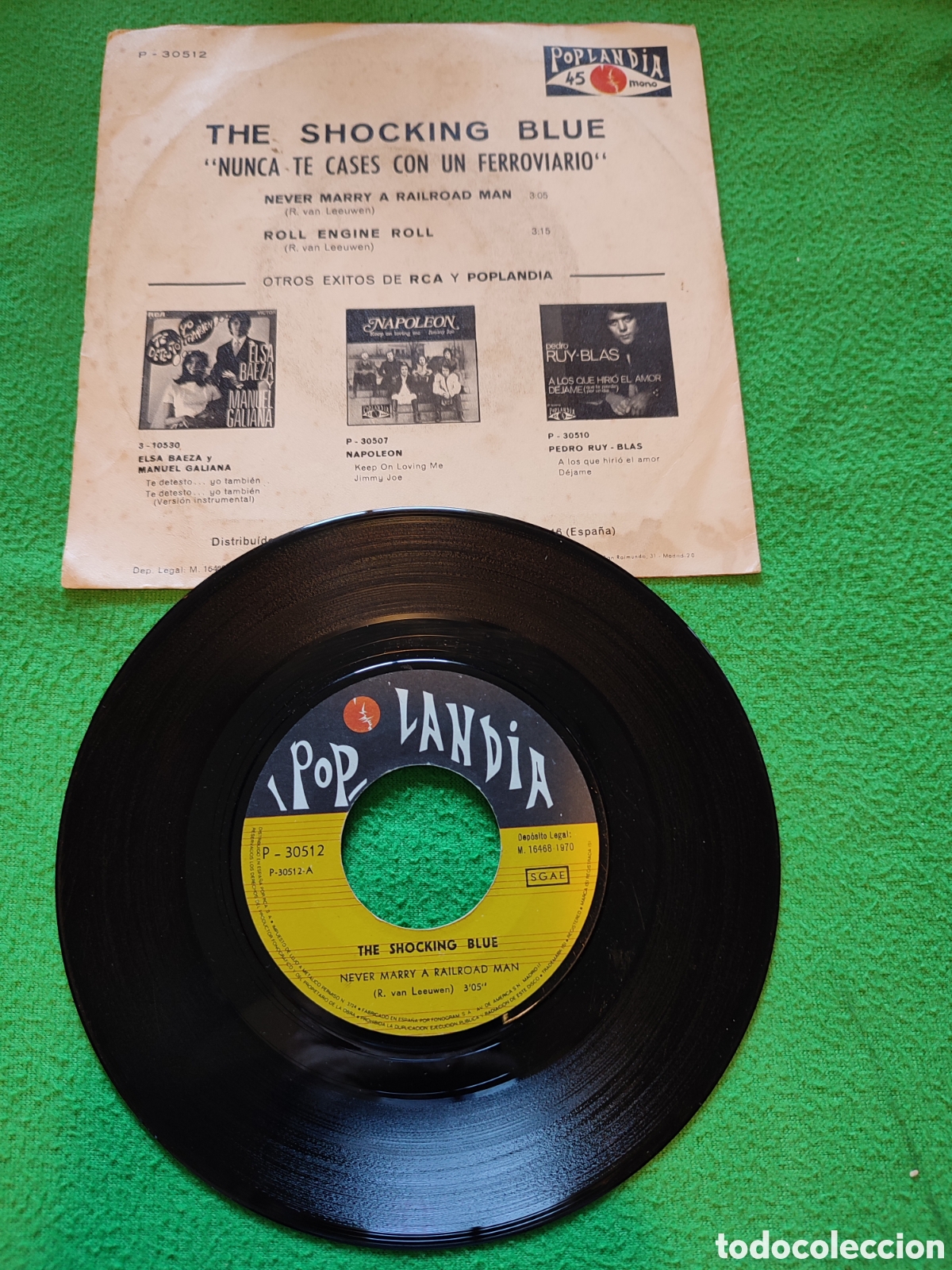 Discos de vinilo: Shocking blue - Never marry a railroad man - Foto 2
