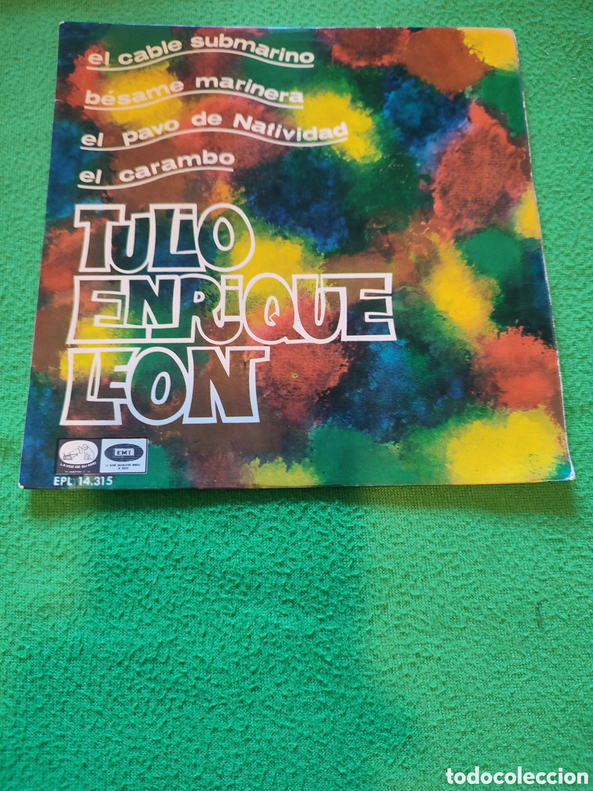 Discos de vinilo: Tulio Enrique Le&oacute;n - El cable submarino+ 3 - Foto 1