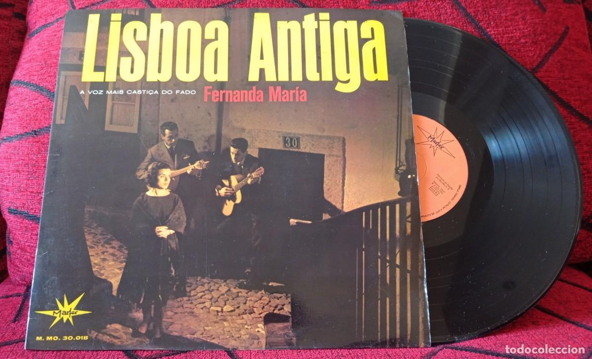 Discos de vinilo: FERNANDA MARIA ** Lisboa Antiga ** VINILO LP 1966 - Foto 1