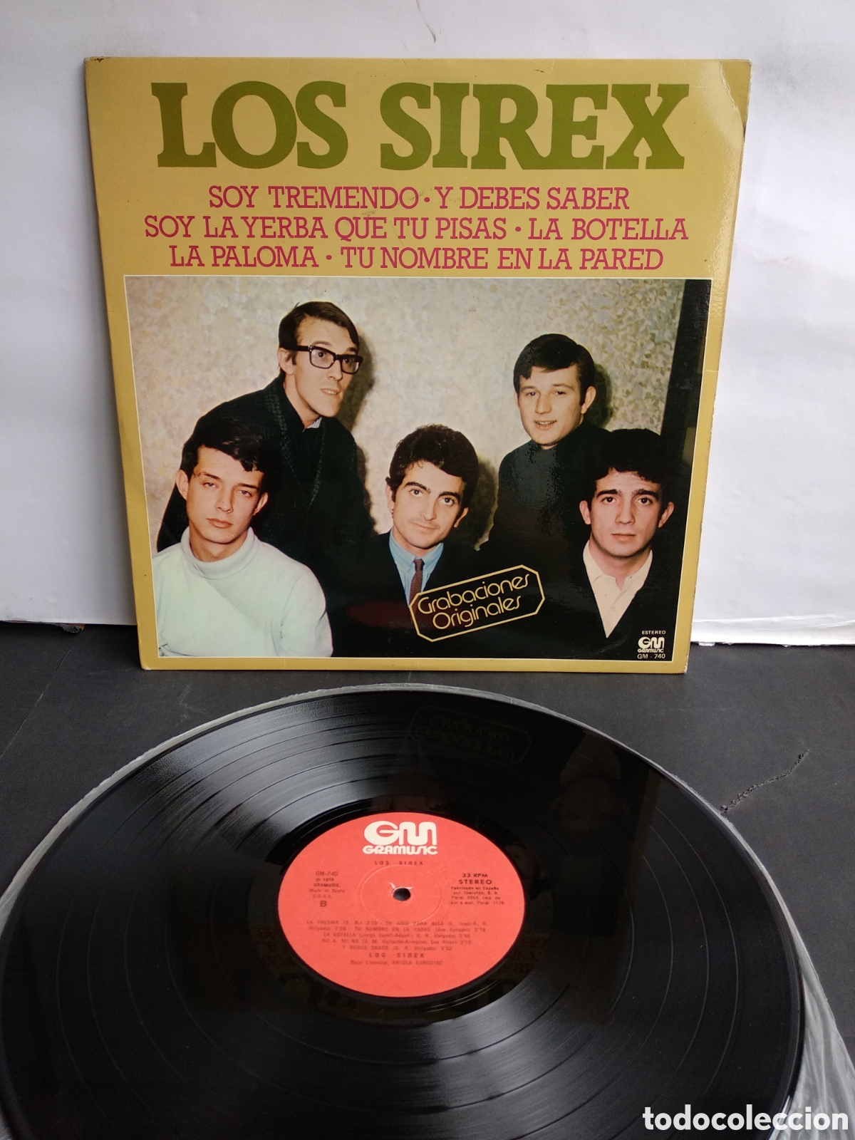 Discos de vinilo: LOS SIREX, SPAIN, GRAMUSIC, 1978, J.1 - Foto 1