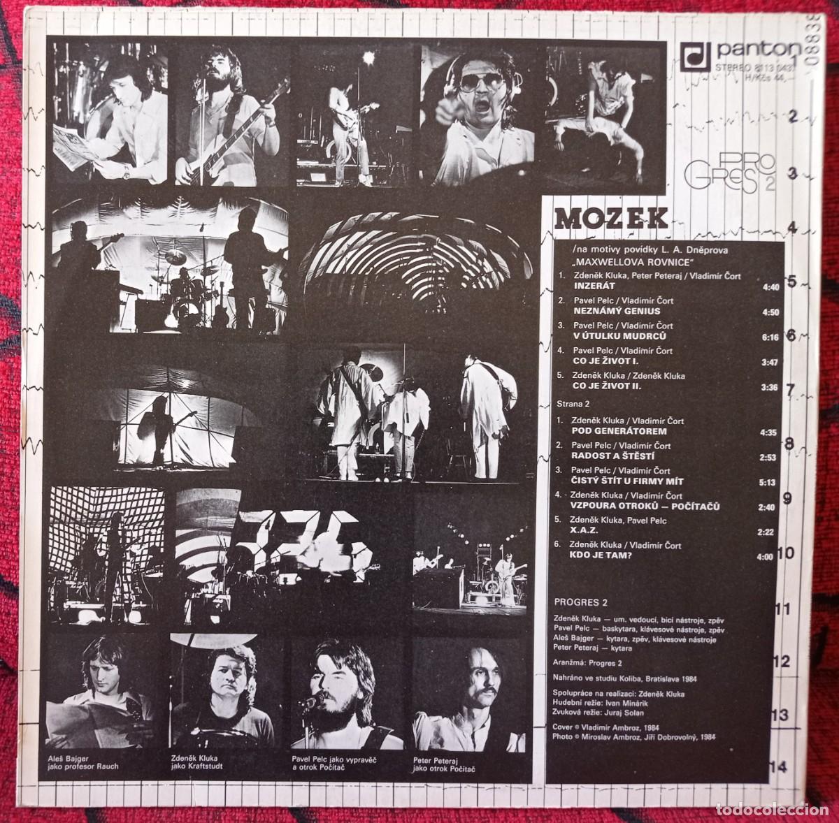 Discos de vinilo: PROGRES 2 ** Mozek ** VINILO LP ORIGINAL 1984 - Foto 2