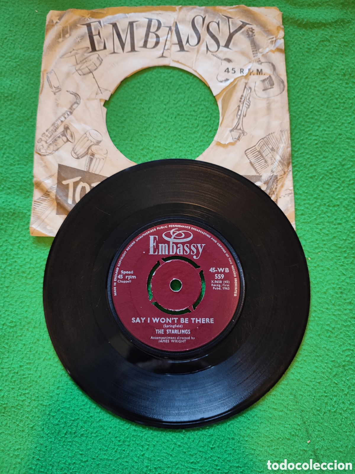 Discos de vinilo: The Starlings - Walk like a Man - Foto 2