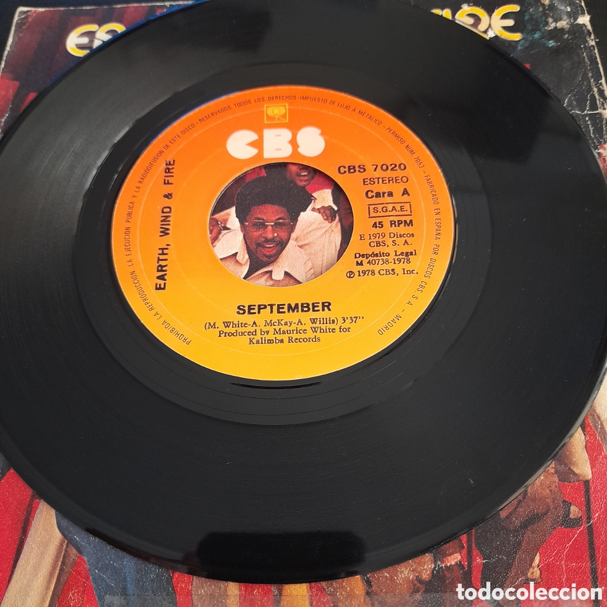 Discos de vinilo: Earth, Wind & Fire &ndash; Septiembre - Foto 4