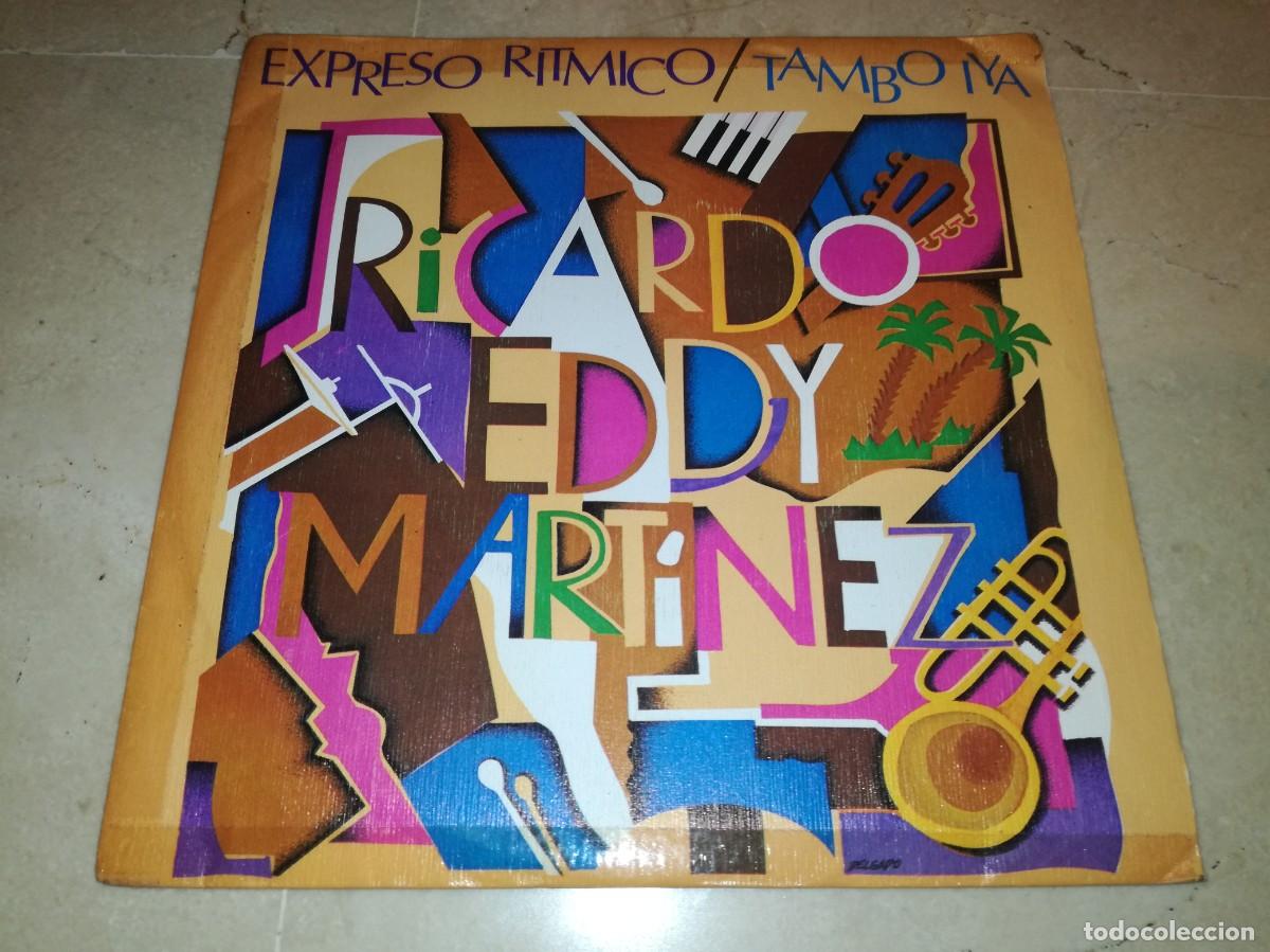 RICARDO EDDY MARTINEZ-EXPRESO RITMICO-VINILO EN BUEN ESTADO-PROMOCIONAL-RARO