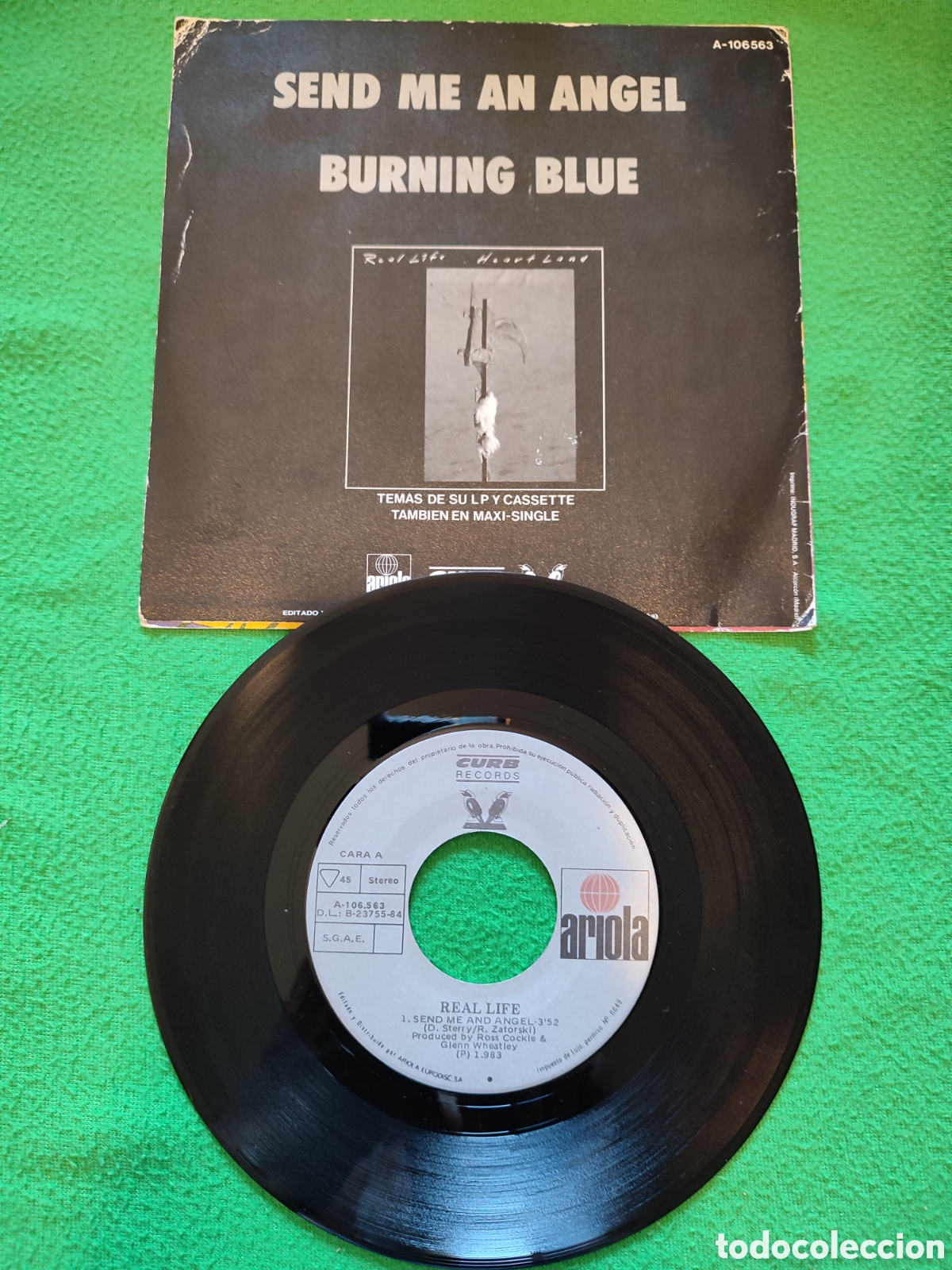 Discos de vinilo: Real Life - Send me an &Aacute;ngel - Foto 2
