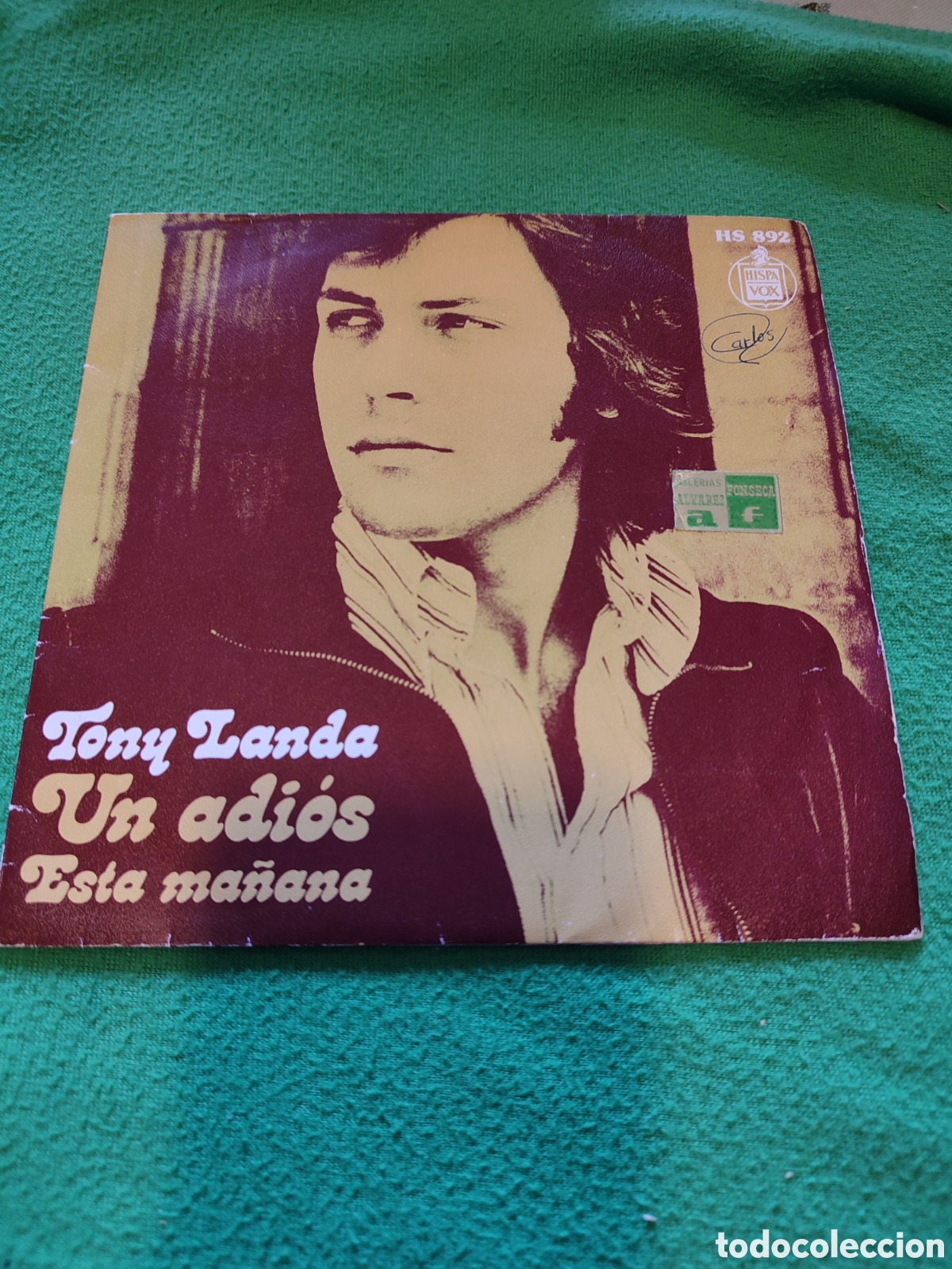 Discos de vinilo: Tony Landa - Un adios - Foto 1
