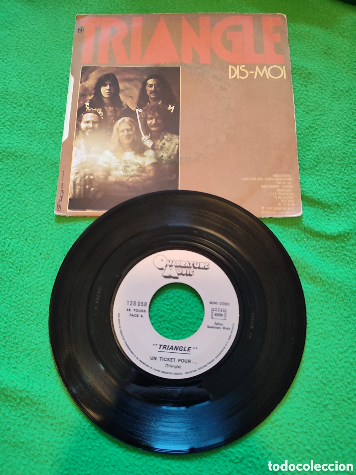 Discos de vinilo: Triangle - Un ticket pour... - Foto 2