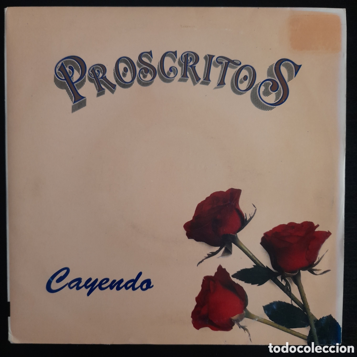 Discos de vinilo: Proscritos &ndash; Cayendo. 1990. Vinilo, 7&rdquo;, Single - Foto 1
