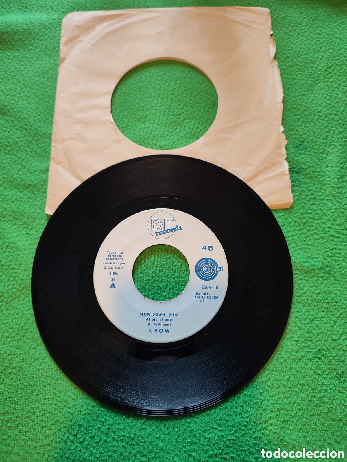 Discos de vinilo: Crow - Slow down - Foto 1