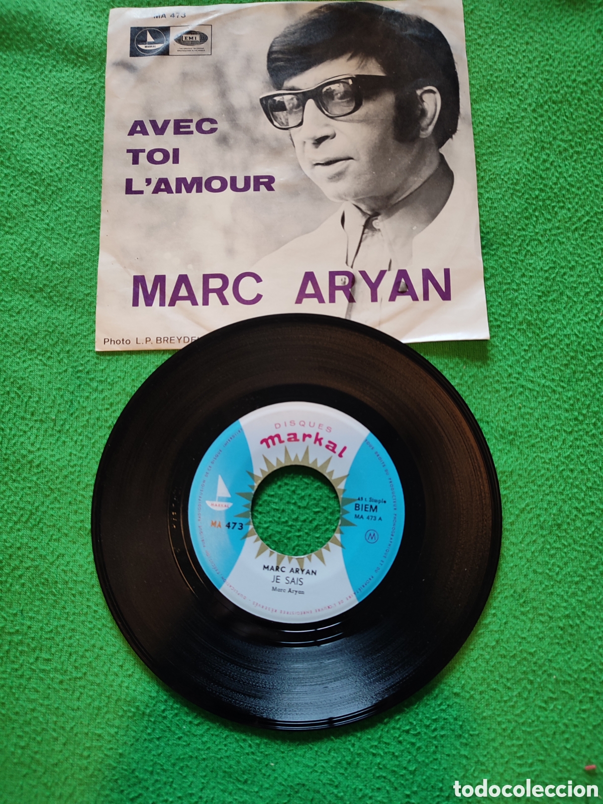 Discos de vinilo: Marc Aryan - Je sais - Foto 2