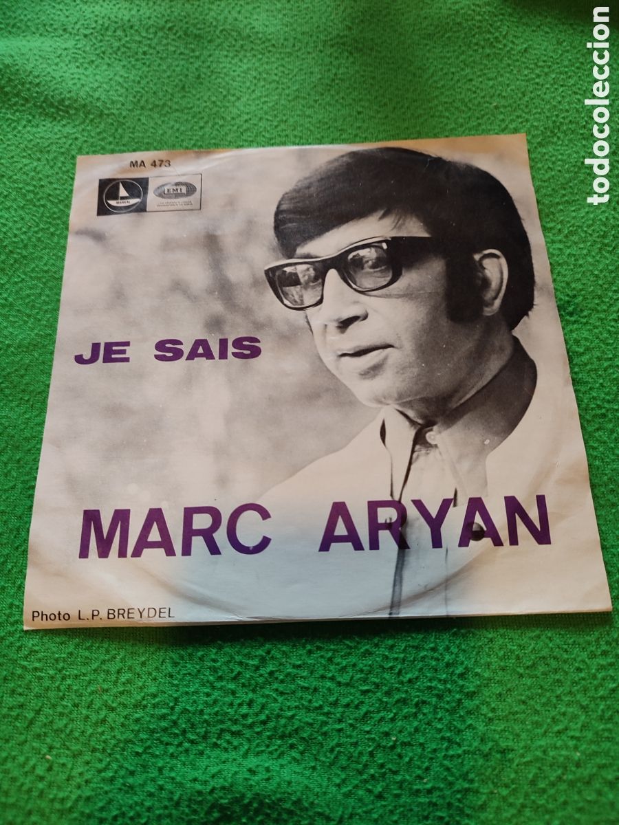 Discos de vinilo: Marc Aryan - Je sais - Foto 1