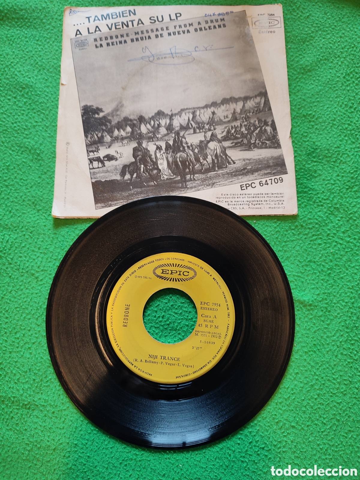 Discos de vinilo: Redbone - Niji trance - Foto 2
