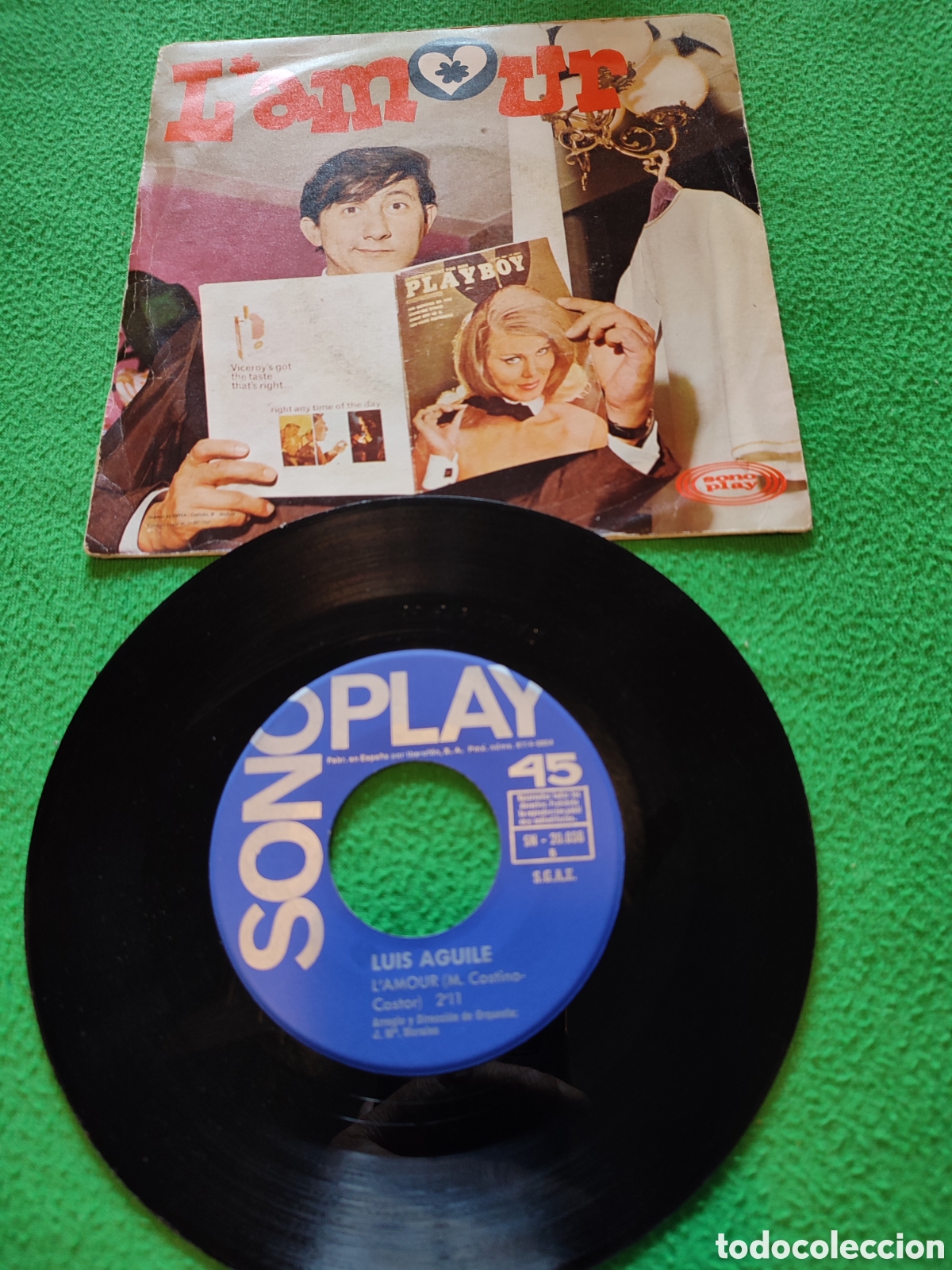 Discos de vinilo: Luis Aguil&eacute; - El Serafino - Foto 2