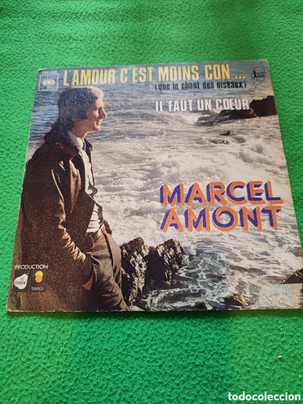 Discos de vinilo: Marcel Amont - Lamour Cest moins - Foto 1